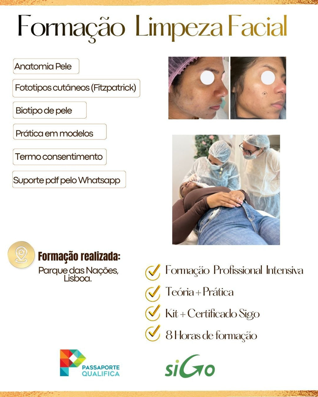 FORMAÇÃO PROFISSIONAL: LIMPEZA COMPLETA HYDRA FACIAL