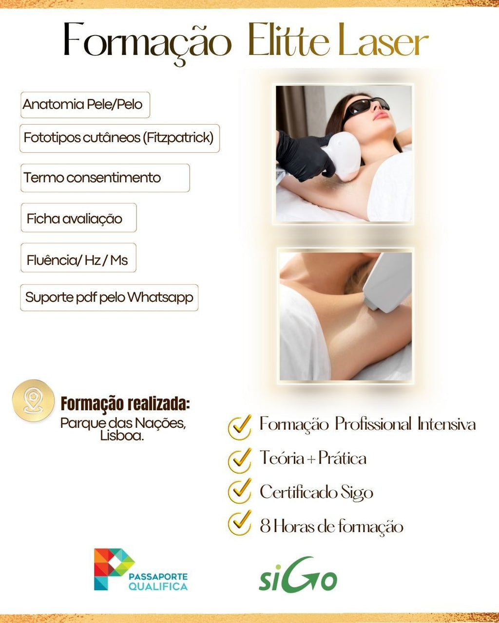 FORMAÇÃO PROFISSIONAL: ELITTE LASER