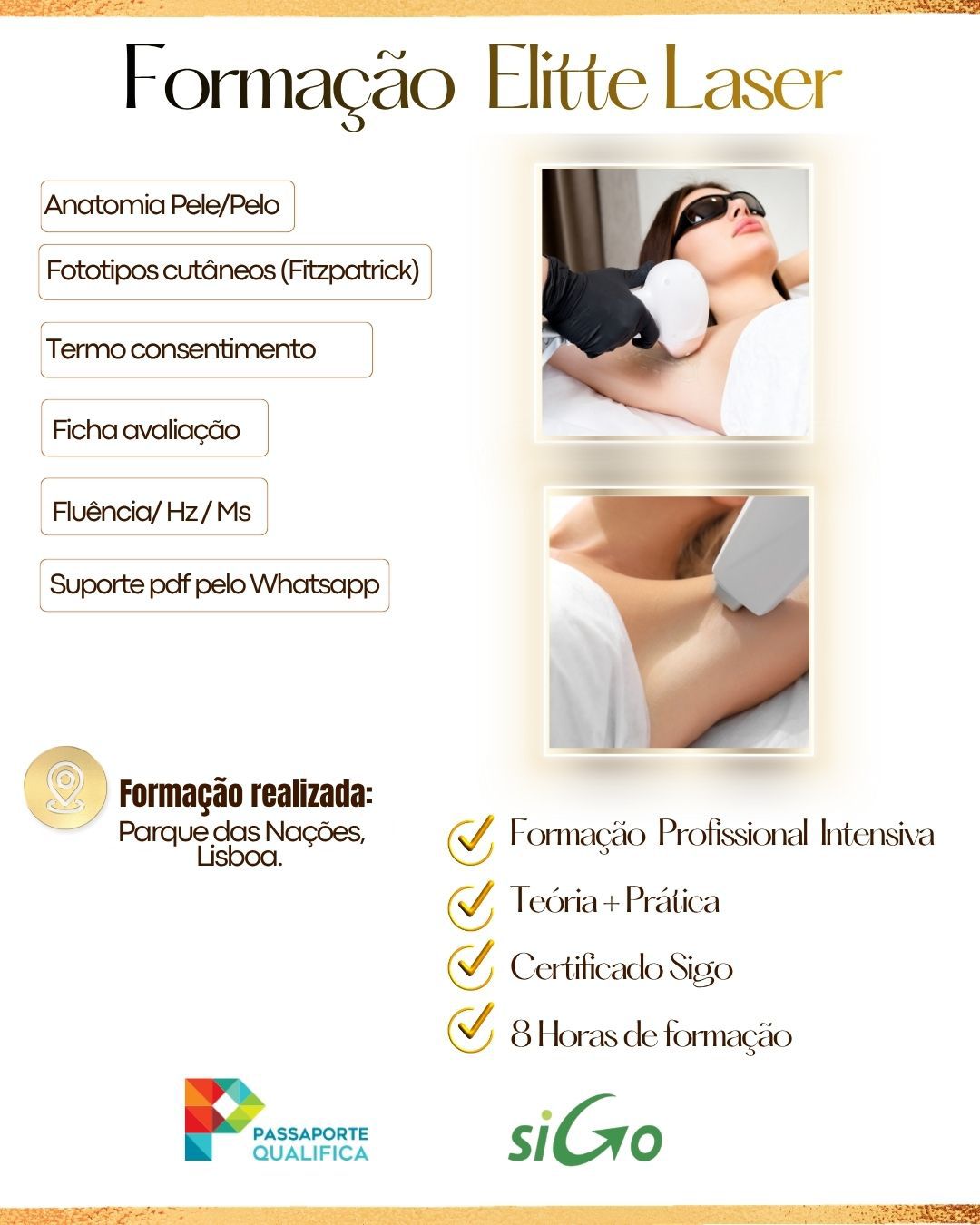 FORMAÇÃO PROFISSIONAL: ELITTE LASER