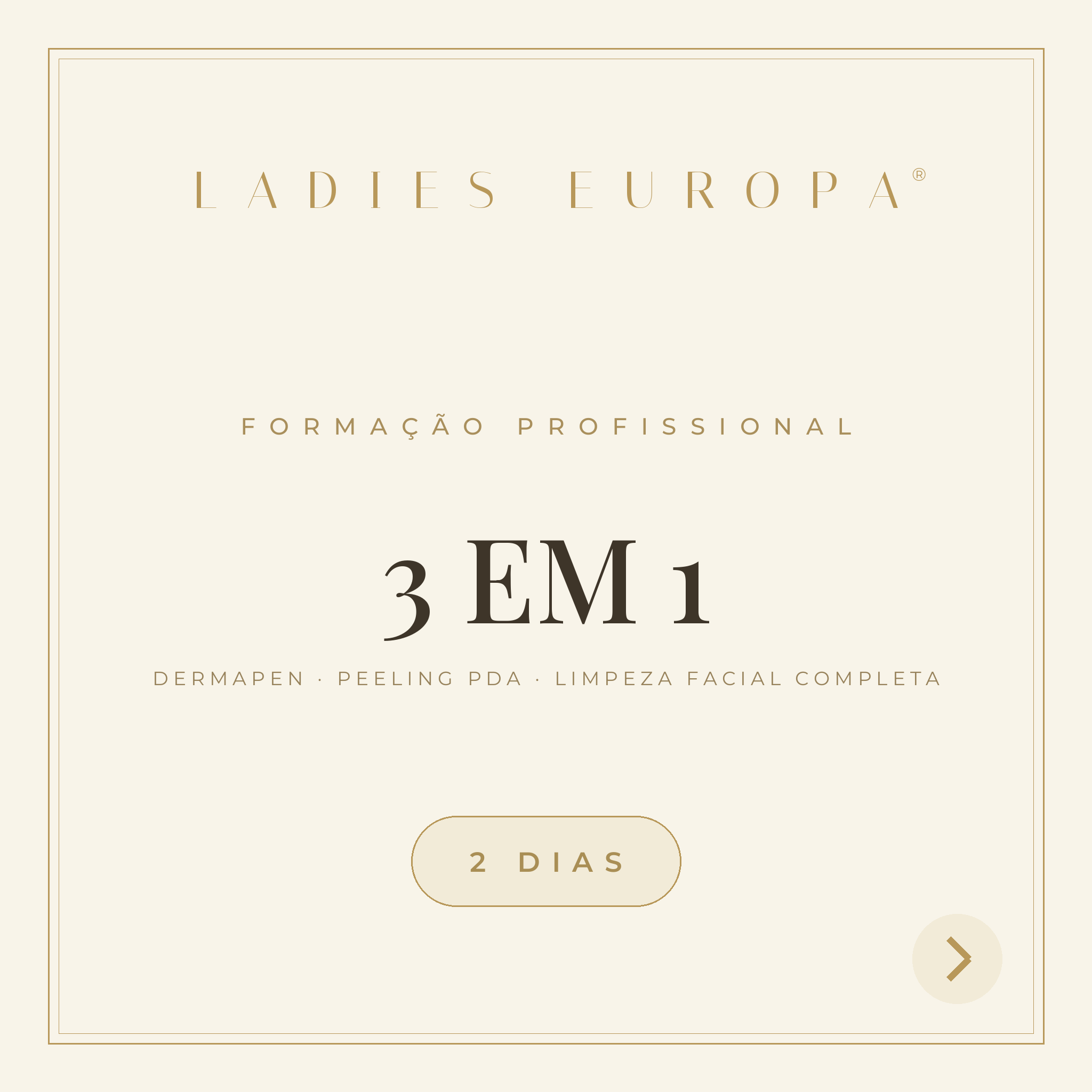 Formação Profissional 3 em 1: Dermapen, Peeling PDA, Limpeza Facial Completa - 2 dias